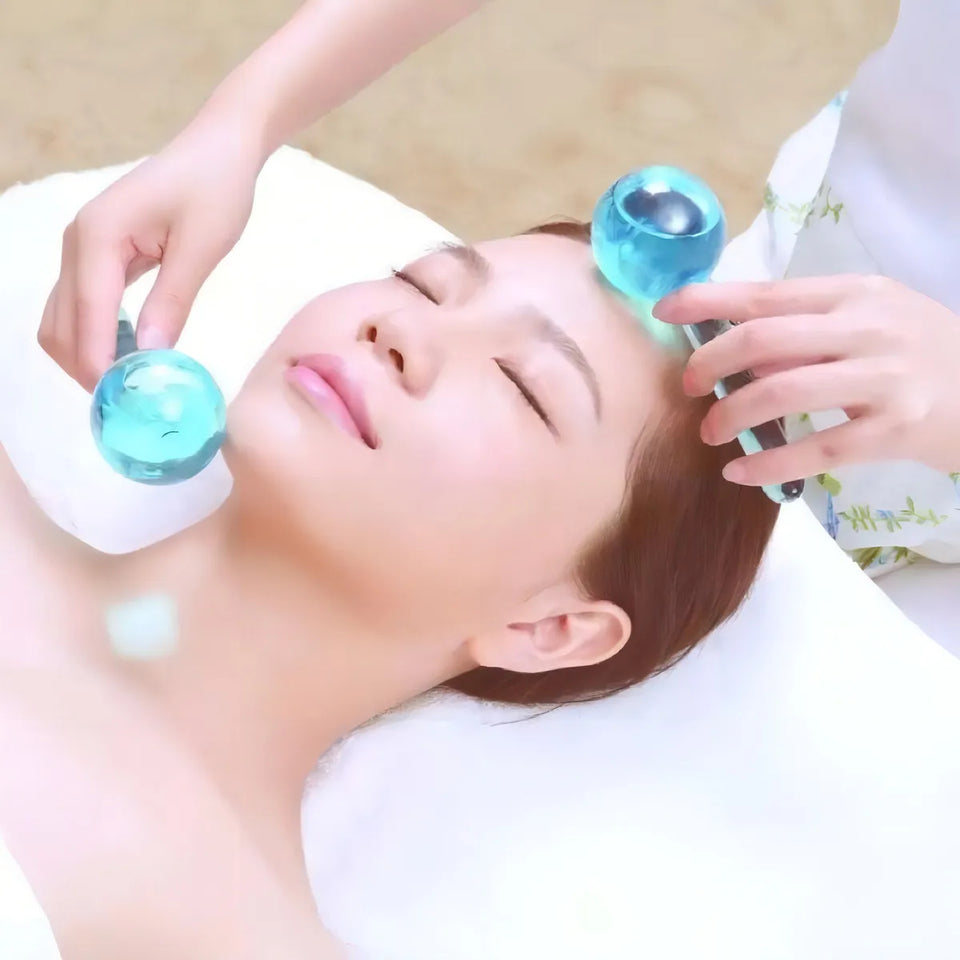 Nuevo Masajeador Globo de Hielo Facial