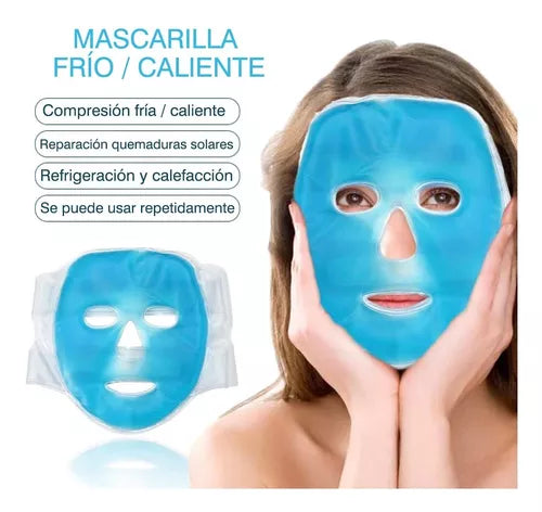 Nueva Mascarilla Gel Terapia Fría y Caliente