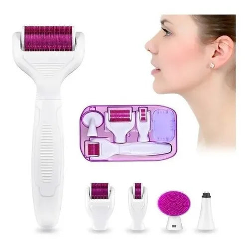 Nuevo Dermaroller Facial 5 en 1