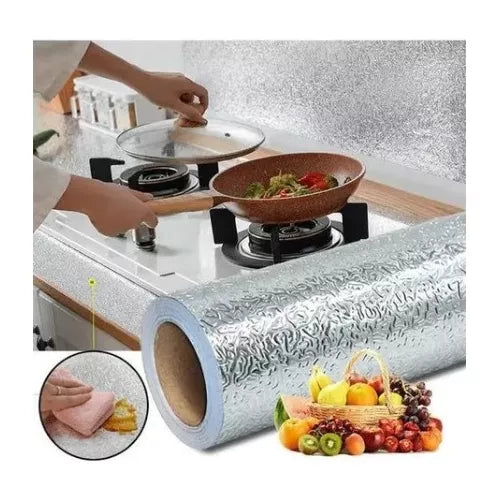 Nuevo Papel de aluminio Renovador de Cocina 60 CM X 3M