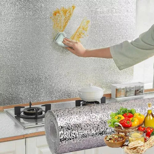 Nuevo Papel de aluminio Renovador de Cocina 60 CM X 3M