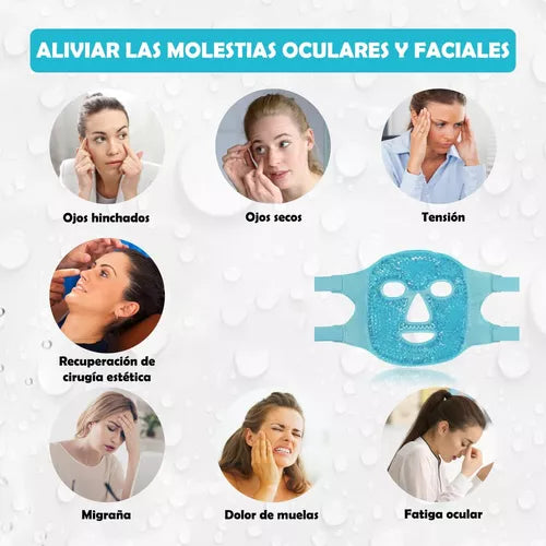 Nueva Mascarilla Gel Terapia Fría y Caliente