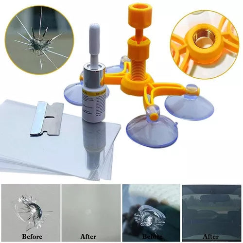 Nuevo Kit Mágico de Reparación de Parabrisas