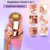 Nueva Depiladora Facial Eléctrica Rápida
