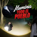 Nueva Linterna LED Recargable Todo Terreno-Ilumina todo tu vecindario