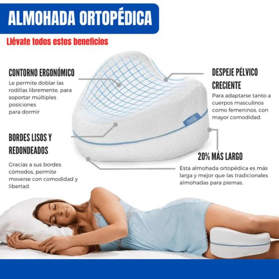 Nueva Almohada Confort para Piernas