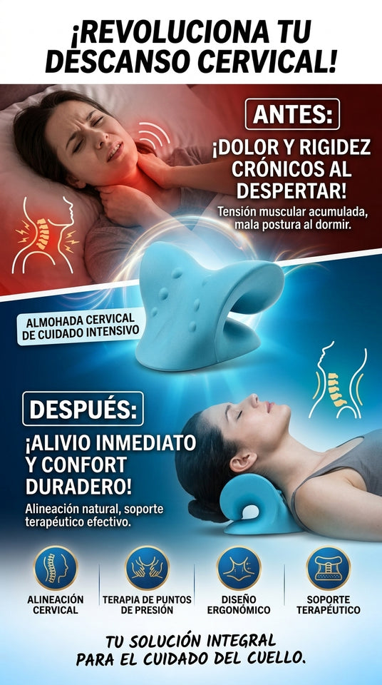 Almohada Cervical Portátil Relax