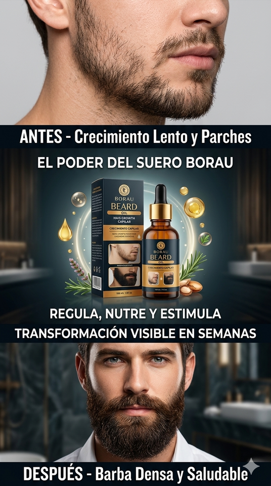 Nuevo Aceite Vital para Barba y Mostacho