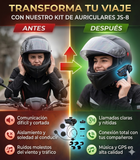 Nuevos auriculares para casco de Moto Bluetooth Seguro