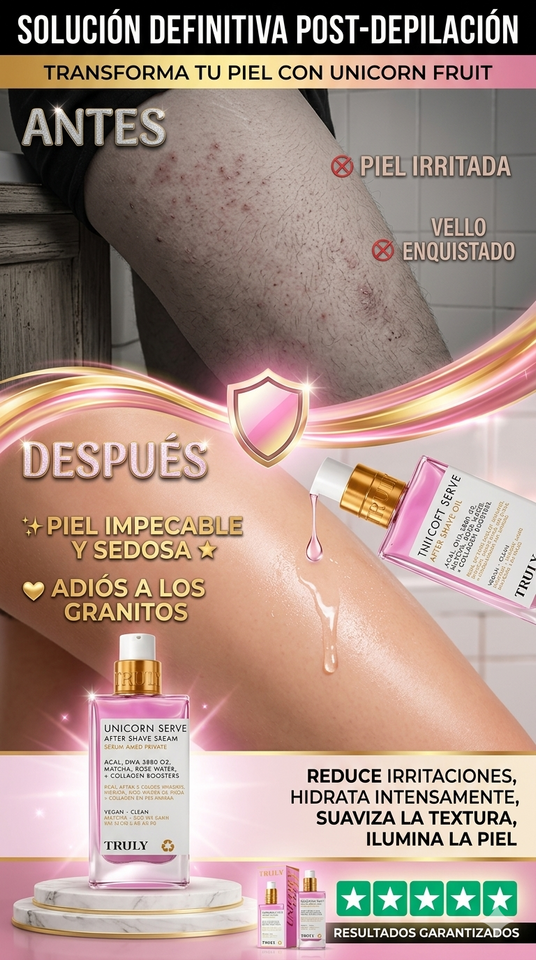 Nuevo Aceite Aftershave Fresa Vainilla Duradero