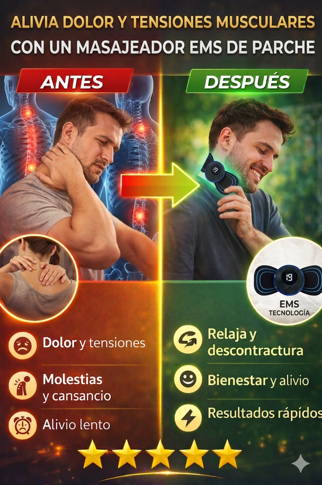 Nuevo Alivio EMS para Cuello Diario