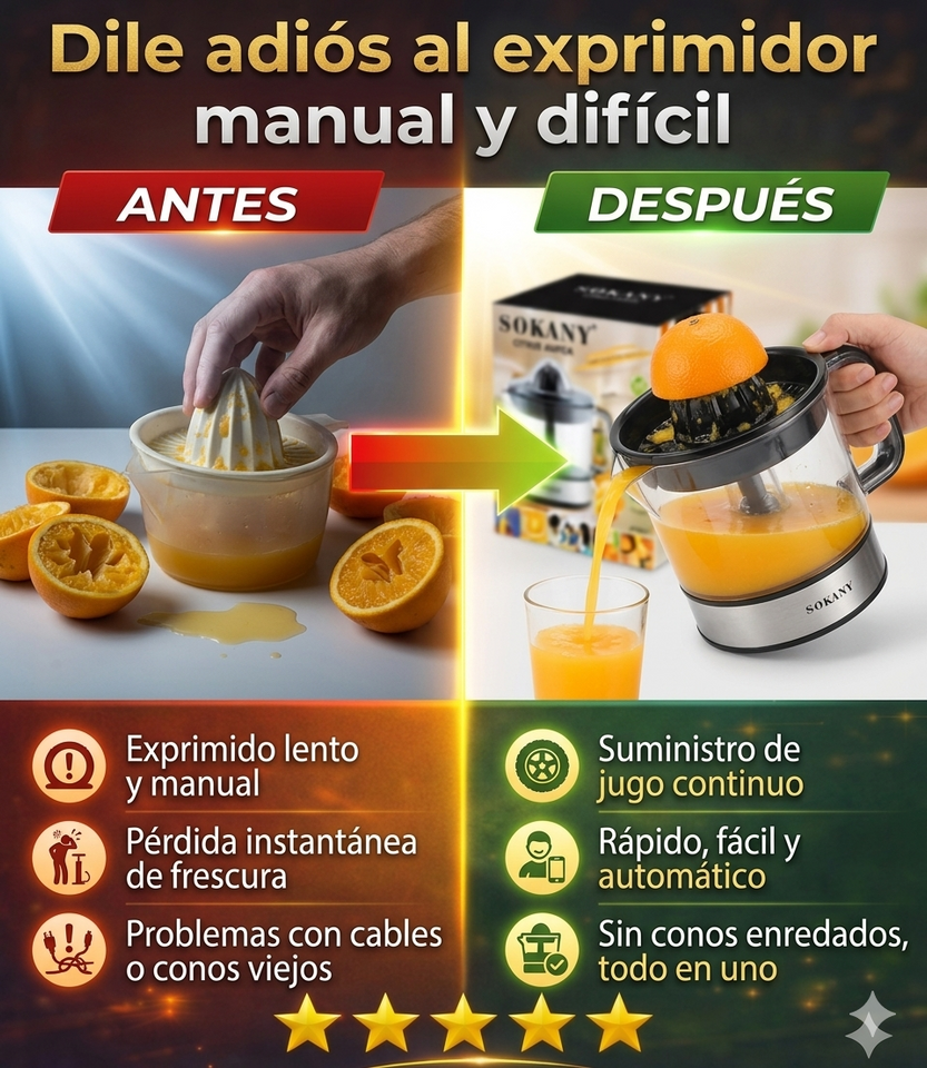Nueva Prensa de Jugo Express Manual