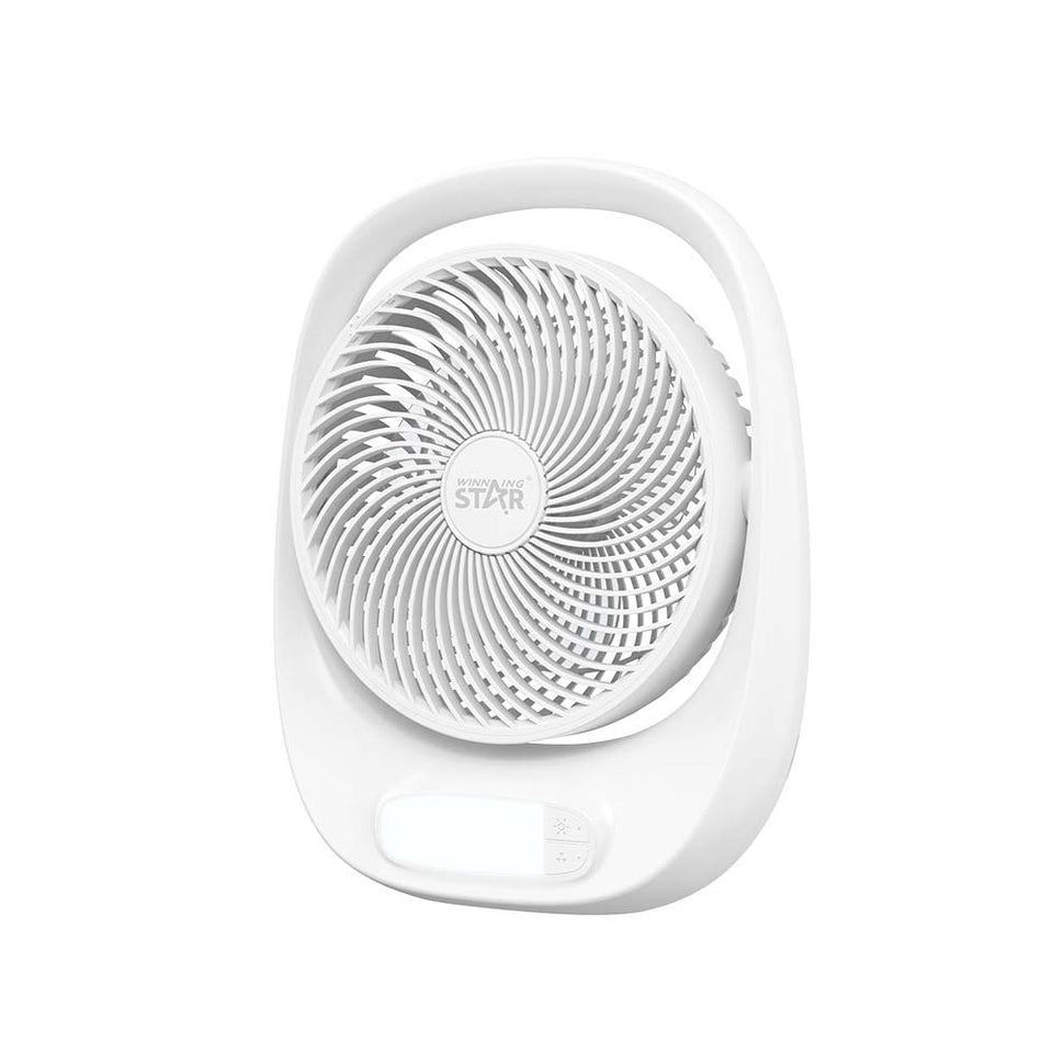 Ventilador solar recargable