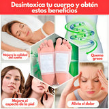 Nuevos Parches Desintoxicantes para pies Pack de 10 unidades