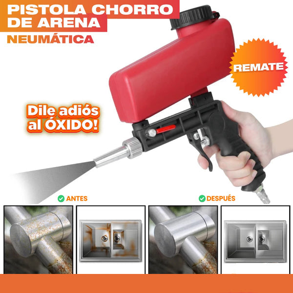 Nueva Pistola Portátil Chorro de Arena