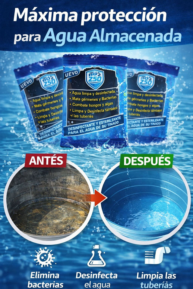 Nuevo Z-30 Desinfectante de agua de Tinaco