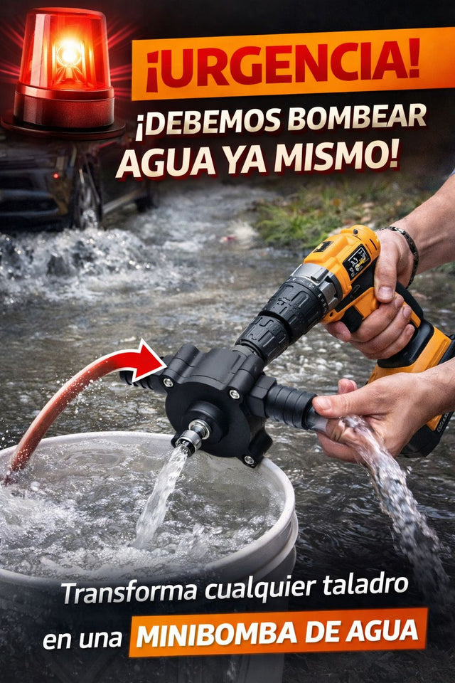 Nueva Mini Bomba Taladro Portátil