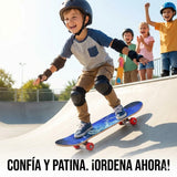 Nueva Patineta estable: aprende sin miedo.
