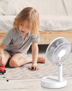 Nuevo Ventilador Plegable Portatil de Escritorio