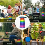 Nuevo Taburete Plegable Telescópico de Plástico