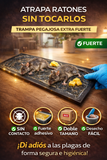 Nueva Trampa Pegajosa Profesional para Control de Roedores