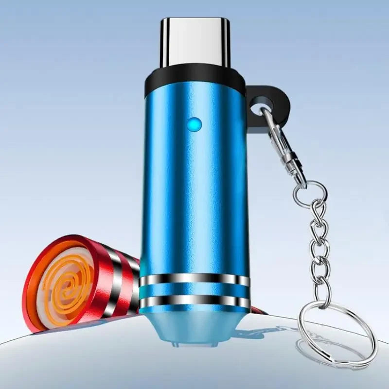 Nuevo Encendedor USB Portatil Antiviento para Movil