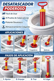 Nuevo Destapador Potente para Inodoros y Tuberías