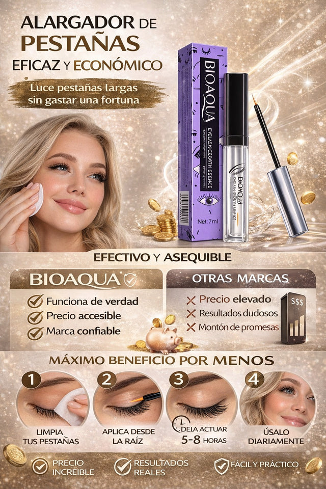 Serum Potenciador de Pestañas Fuerte