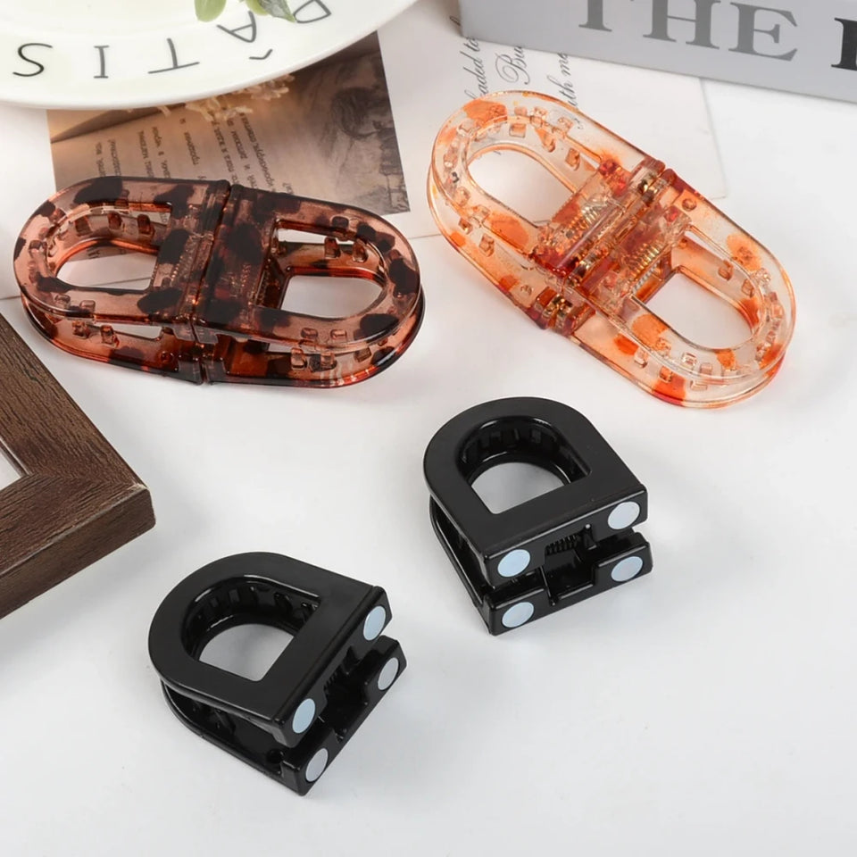Nuevo Set de 3 Pinzas Magneticas Profesionales Para Cabello