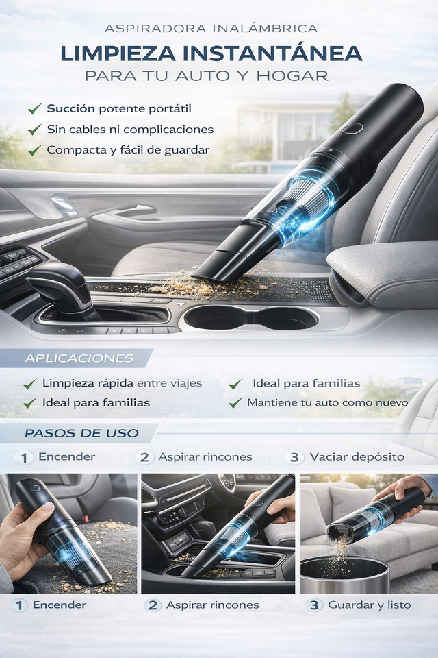 Nueva Aspiradora Compacta