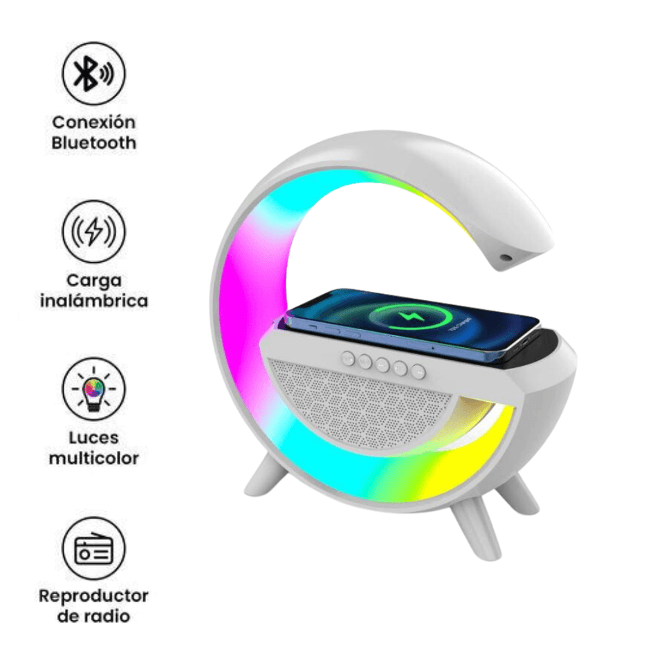 Nueva Lámpara Parlante Bluetooth LED 3 en 1