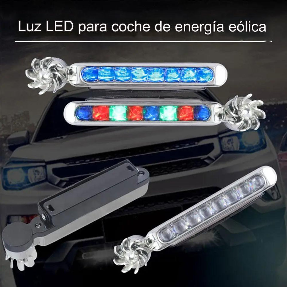 Nuevas Luces LED de activacion con aire para Vehículos