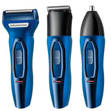 Set de depilación Nariz y oido, afeitado, corte de pelo eléctrico recargable GroomMaster Pro.