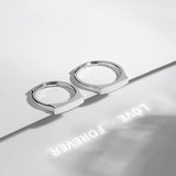 Nuevos Anillos Secretos de Amor lleve 2 color plata ajustable