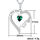 Collar Amor Eterno con Zirconia