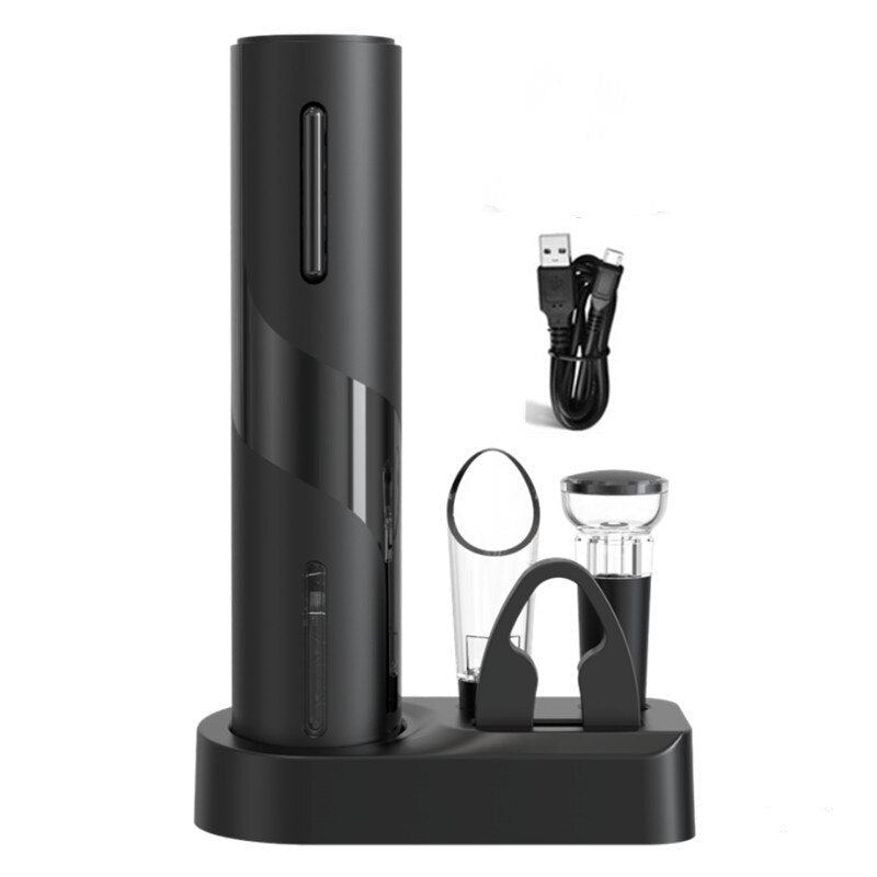 Nuevo Destapador de Vino Eléctrico Recargable