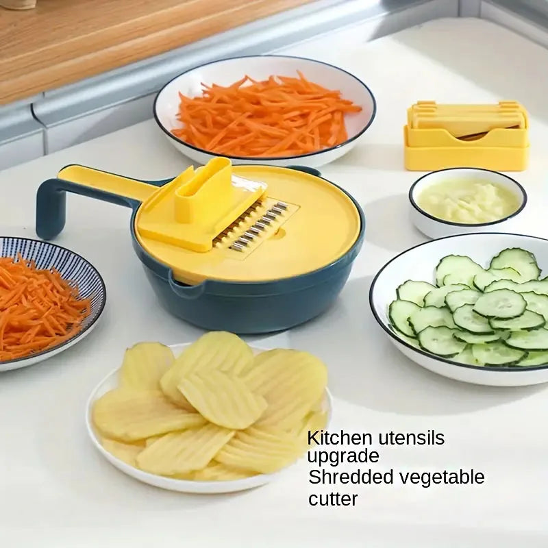 Nuevo Cortador y escurridor de vegetales