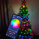 Nuevas Luces de decoración navideña Bluetooth control de smart phone 5Mts
