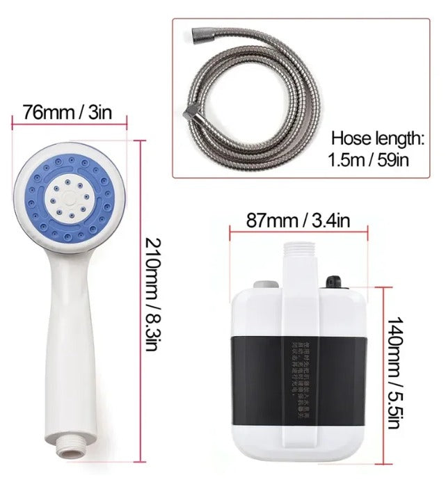 Nueva Ducha portatil