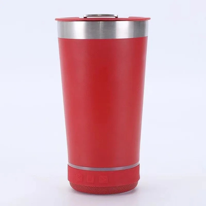 Nuevo Vaso Sonoro Bluetooth Portátil Acero
