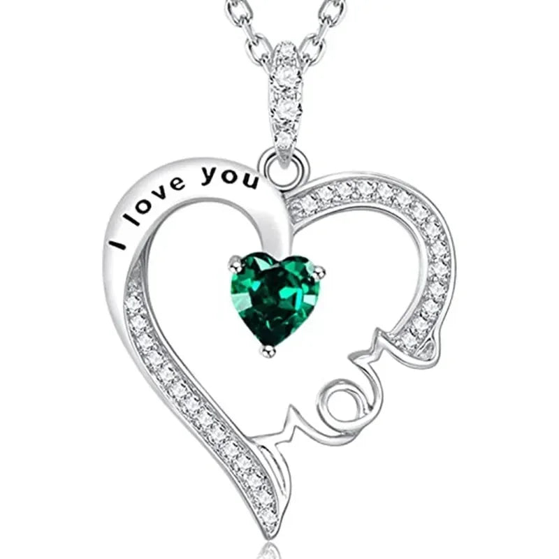 Collar Amor Eterno con Zirconia