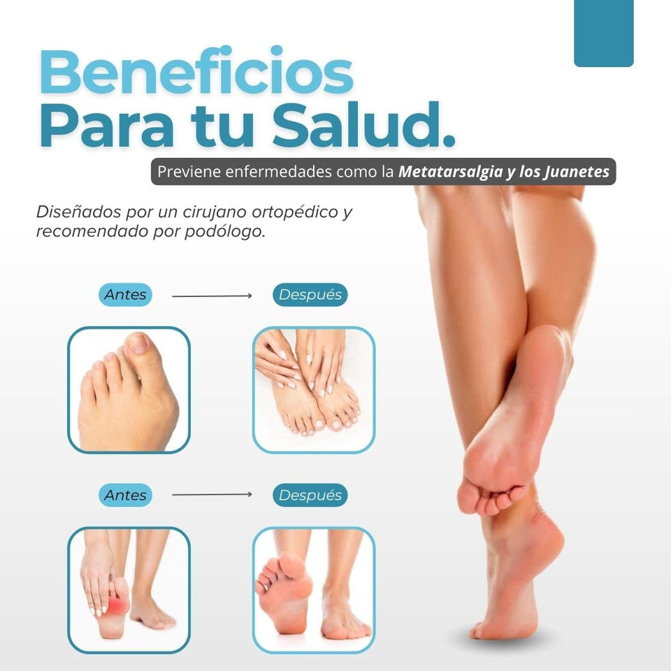 Nuevos Almohadillas Terapéuticas Separadores de Dedos