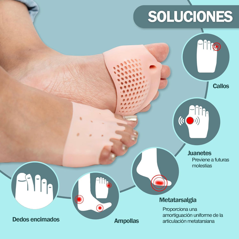 Nuevos Almohadillas Terapéuticas Separadores de Dedos
