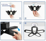 Nueva Luz LED Plegable Ahorra Energía