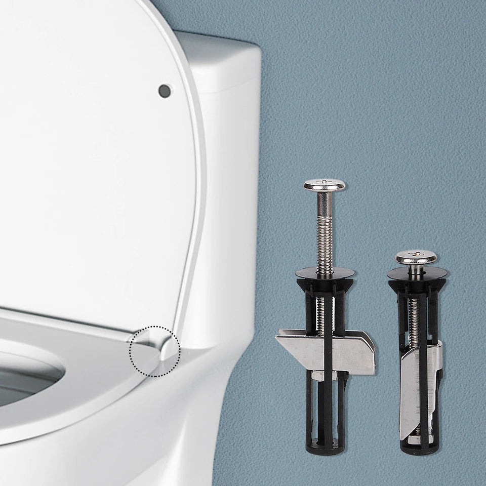 Nuevo SET de 2 unidades Fijador Fuerte para Asiento WC