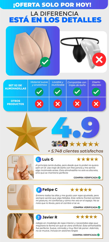 Nuevas Almohadillas de Relleno para Comodidad