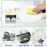 Nuevo Dispensador de Jabón y Esponja de Cocina