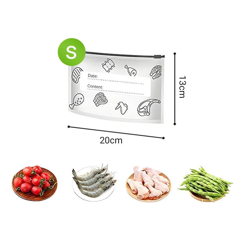 Nuevas Bolsas Reutilizables de Aluminio pack de 50 fundas