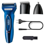 Set de depilación Nariz y oido, afeitado, corte de pelo eléctrico recargable GroomMaster Pro.