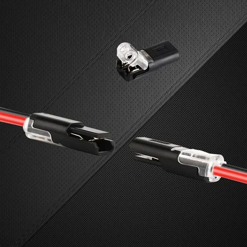Nuevo KIT de 50 unidades de Conectores Push-in Doble Rápidos Seguros